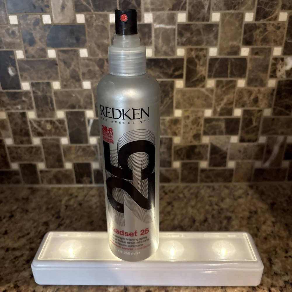 Redken Headset 25 Extra Strength Finishing Hairspray Maximum Control 8.5 NO cap
